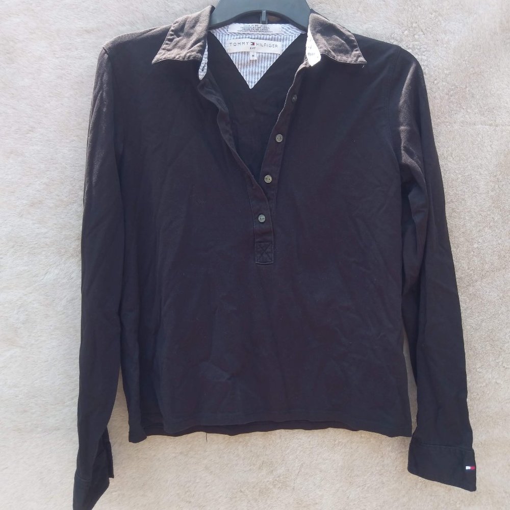 Black long sleeve Tom.Hil.